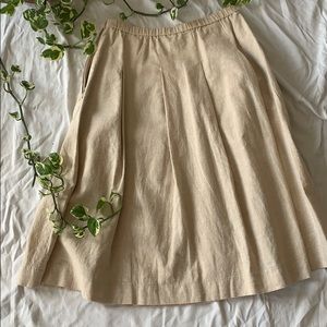 Linen skirt